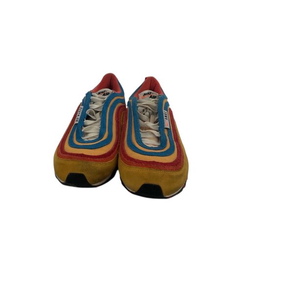 Men's Nike Air Max 97 SE "AMRC" Pollen/Orange-Lt Photo Blue - Picture 4 of 5